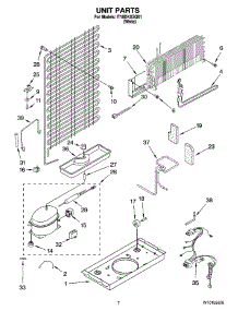 04 - Unit Parts parts for Whirlpool Refrigerator IT18DKXSQ01 from AppliancePartsPros.com