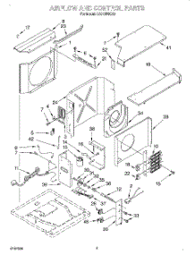 02 - Airflow And Control parts for Whirlpool Air Conditioner CAH18WC90 from AppliancePartsPros.com