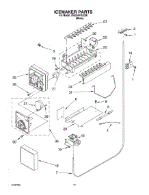 12 - Icemaker Parts, Parts Not Illustrated parts for Whirlpool Refrigerator 7SS25AFXLQ00 from AppliancePartsPros.com