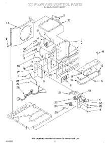 02 - Air Flow And Control parts for Whirlpool Air Conditioner BHAC1000XS2 from AppliancePartsPros.com
