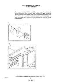 06 - Installation parts for Whirlpool Air Conditioner ACM102XX0 from AppliancePartsPros.com