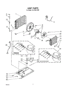 02 - Unit Parts parts for Whirlpool Air Conditioner ACP052XM1 from AppliancePartsPros.com