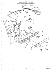 11 - Control parts for Whirlpool Refrigerator CS22AEXHW01 from AppliancePartsPros.com