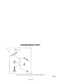 05 - Miscellaneous parts for Whirlpool Washer LA5600XSW2 from AppliancePartsPros.com