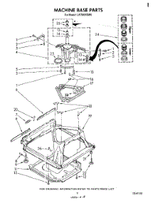 07 - Machine Base parts for Whirlpool Washer LA7900XSW0 from AppliancePartsPros.com