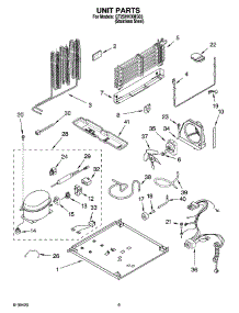 05 - Unit Parts parts for Whirlpool Refrigerator GT2SHKXMS03 from AppliancePartsPros.com