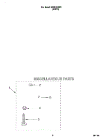 04 - Miscellaneous parts for Whirlpool Washer LBR2121DW0 from AppliancePartsPros.com