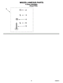 10 - Miscellaneous Parts - Optional Parts (Not Included) parts for Whirlpool Washer SAWX650MQ2 from AppliancePartsPros.com