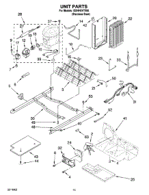09 - Unit Parts parts for Whirlpool Refrigerator ID2HHEXTS00 from AppliancePartsPros.com