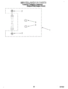 14 - Miscellaneous, Lit / Optional parts for Whirlpool Washer Dryer Combo LTE6234DZ0 from AppliancePartsPros.com