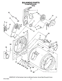 03 - Bulkhead Parts, Optional Parts (Not Included) parts for Maytag Dryer MED5700TQ0 from AppliancePartsPros.com
