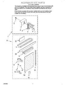 05 - Accessory Kits parts for Whirlpool Air Conditioner CA8WR41 from AppliancePartsPros.com