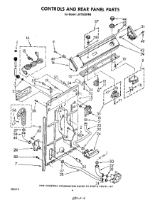 03 - Controls And Rear Panel parts for Whirlpool Washer LA7700XPW4 from AppliancePartsPros.com