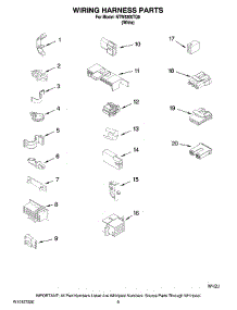 06 - Wiring Harness Parts parts for Maytag Washer NTW5200TQ0 from AppliancePartsPros.com