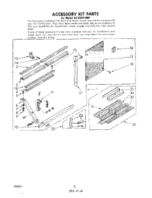 05 - Accessory Kit parts for Whirlpool Air Conditioner AC2504XM0 from AppliancePartsPros.com