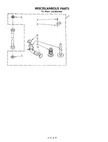 06 - Miscellaneous , Literature And Optional parts for Whirlpool Washer LA6380XPW0 from AppliancePartsPros.com