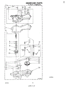 07 - Gearcase parts for Whirlpool Washer LA3800XPW1 from AppliancePartsPros.com
