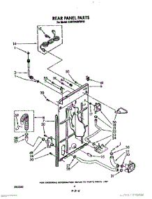 03 - Rear Panel parts for Kitchenaid Washer KAWE860WAL0 from AppliancePartsPros.com