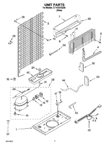 04 - Unit Parts parts for Whirlpool Refrigerator ST14CKXSQ00 from AppliancePartsPros.com