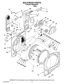 03 - Bulkhead Parts parts for Maytag Dryer MGD6300TQ0 from AppliancePartsPros.com