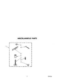 05 - Miscellaneous parts for Whirlpool Washer LA5300XPW4 from AppliancePartsPros.com