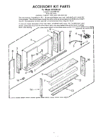 05 - Accessory Kit Parts parts for Whirlpool Air Conditioner A0W23W10 from AppliancePartsPros.com