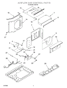 03 - Air Flow And Control parts for Whirlpool Air Conditioner RA81G0 from AppliancePartsPros.com