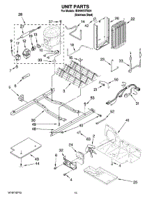 09 - Unit Parts parts for Whirlpool Refrigerator ID2HHEXTS01 from AppliancePartsPros.com