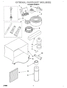 04 - Optional parts for Whirlpool Air Conditioner AR2400XT0 from AppliancePartsPros.com