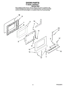 05 - Door Parts, Optional Parts (Not Included) parts for Whirlpool Range YISE630VS11 from AppliancePartsPros.com