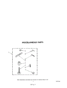 05 - Miscellaneous parts for Whirlpool Washer LA5578XSW2 from AppliancePartsPros.com