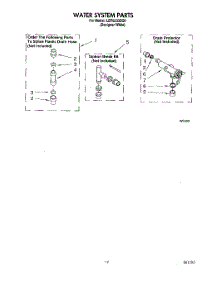 10 - Water System parts for Whirlpool Washer LBT6233DQ0 from AppliancePartsPros.com