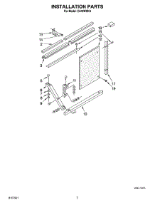 05 - Installation Parts parts for Whirlpool Air Conditioner CA18WCK0 from AppliancePartsPros.com