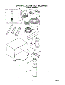 05 - Optional parts for Whirlpool Air Conditioner BHAC0500XS2 from AppliancePartsPros.com