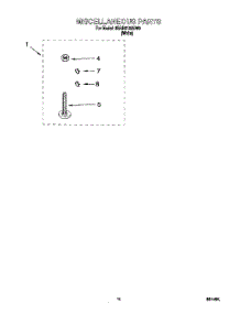10 - Miscellaneous, Lit / Optional parts for Whirlpool Washer 6RAB5132EW0 from AppliancePartsPros.com