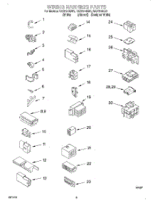 06 - Wiring Harness parts for Whirlpool Washer RAX6144EN1 from AppliancePartsPros.com