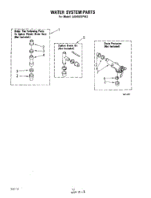 11 - Water System parts for Whirlpool Washer LA5460XPW3 from AppliancePartsPros.com