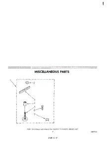 05 - Miscellaneous parts for Whirlpool Washer LA5400XPW1 from AppliancePartsPros.com