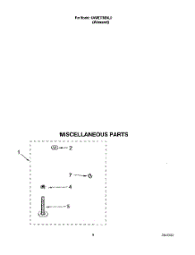 06 - Miscellaneous parts for Kitchenaid Washer KAWE778BAL0 from AppliancePartsPros.com