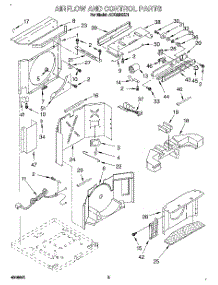 02 - Airflow And Control parts for Whirlpool Air Conditioner ACQ254XD1 from AppliancePartsPros.com