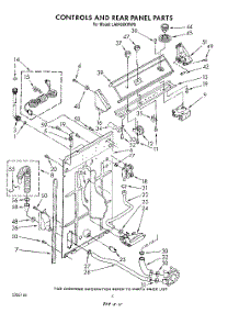 03 - Controls And Rear Panel parts for Whirlpool Washer LA8400XWF0 from AppliancePartsPros.com