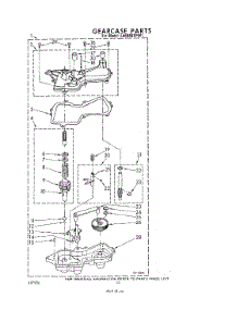 08 - Gearcase parts for Whirlpool Washer LA6680XPW1 from AppliancePartsPros.com