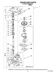 08 - Gearcase Parts, Optional Parts (Not Included) parts for Maytag Washer ATW4300TQ0 from AppliancePartsPros.com