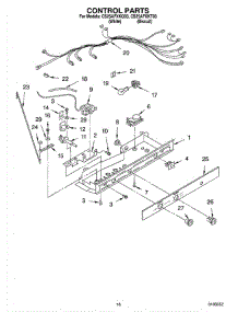 11 - Control Parts parts for Whirlpool Refrigerator CS25AFXKT03 from AppliancePartsPros.com