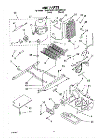 09 - Unit parts for Whirlpool Refrigerator CS25AFXKT01 from AppliancePartsPros.com