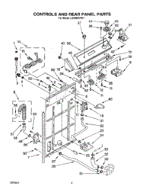 03 - Controls And Rear Panel parts for Whirlpool Washer LA6888XTW1 from AppliancePartsPros.com