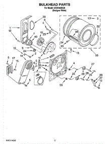 03 - Bulkhead Parts, Optional Parts (Not Included) parts for Whirlpool Dryer CEDX463SQ0 from AppliancePartsPros.com