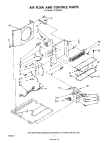 03 - Air Flow And Control parts for Whirlpool Air Conditioner AC1052XS0 from AppliancePartsPros.com