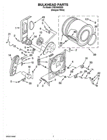 04 - Bulkhead Parts, Optional Parts (Not Included) parts for Whirlpool Dryer CGDX463SQ0 from AppliancePartsPros.com
