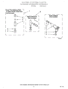 08 - Water System parts for Whirlpool Washer LSV6234AW0 from AppliancePartsPros.com